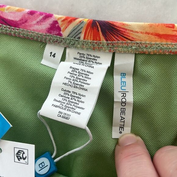 Bleu Rod‎ Beattie Paradiso High Waist Draped Tie Bikini Bottoms - Picture 6 of 8